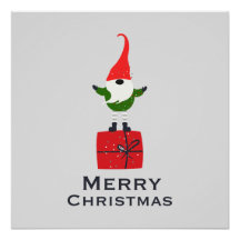 Elegante Poster de Elf Wall Art de Natal