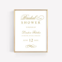 Elegante Recepção de Chuveiro de Noiva de Casament