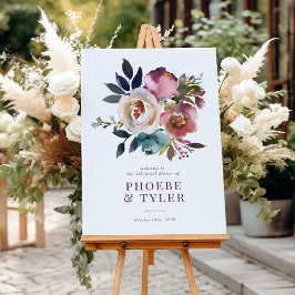 Poster Elegante - Símbolo de Janto Romântico de Ensaio de