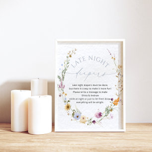 Poster Elegante Wildflower Fralda
