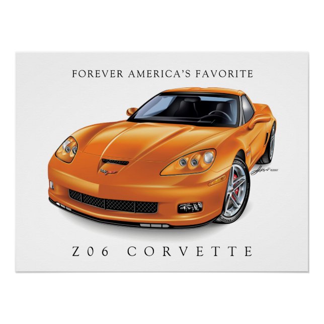 PÓSTER ELEGANTE ZEE-O-SEX AUTO ART (Frente)