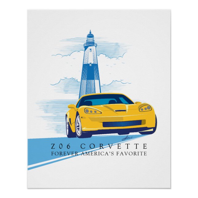 PÓSTER ELEGANTE ZEE-O-SEX AUTO ART (Frente)