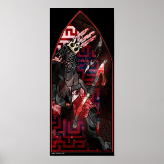 Póster Elegua na porta