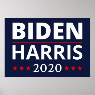 Poster Eleição 2020 - Biden Harris II