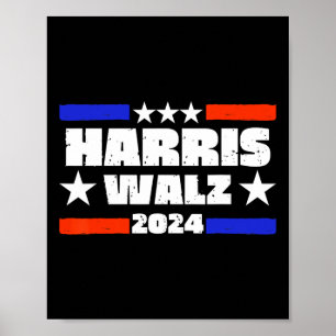Poster Eleição da Campanha Presidencial Walz 2024