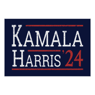 Póster Eleição De Kamala Harris 2024 I