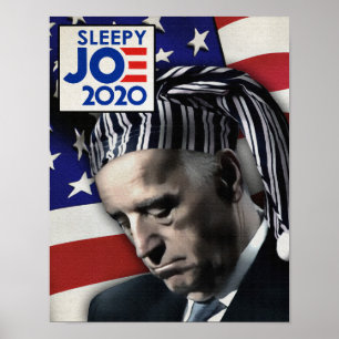 Poster Eleição De Sleepy Joe Biden 2020