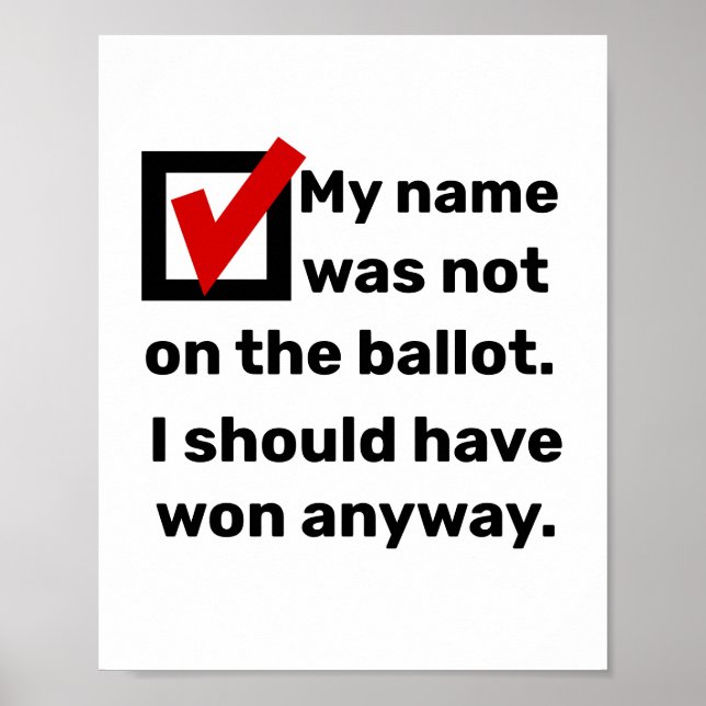 Poster Eleição Humor 2024 (Frente)