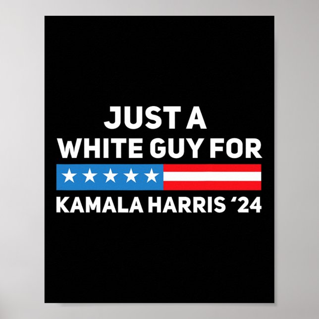 Poster Eleição Kamala Harris Primeiro Presidente da Mulhe (Frente)