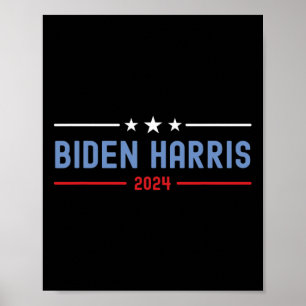 Poster Eleição Presidencial De Biden E Harris 2024