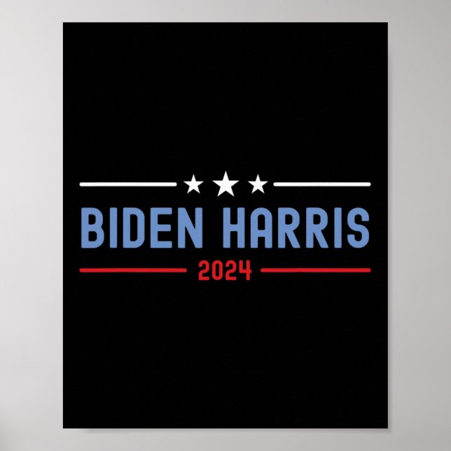 Poster Eleição Presidencial De Biden E Harris 2024 (Frente)