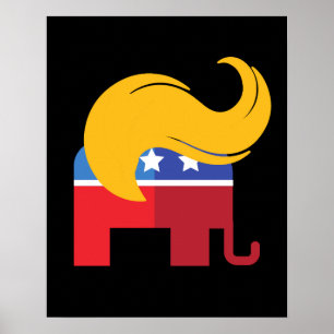 Poster Eleição Presidencial Trump 2024