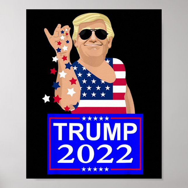 Poster Eleição Trump 4 Ever (Frente)