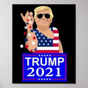 Poster Eleição Trump 4 Ever 