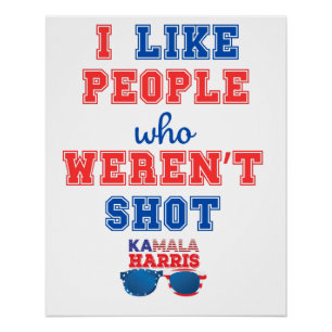 Póster Eleições 2024 Kamala Harris Merch Comma La Engraça