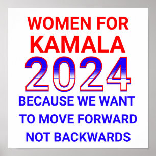 Poster Eleições 2024 para Kamala Harris