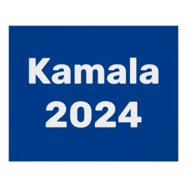 Póster Eleições Presidenciais De Kamala 2024