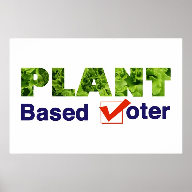 Poster Eleitor Baseado em Planta (Frente)