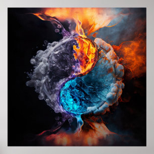 Poster Elemental Yin Yang