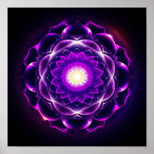 Poster Elemento do pensamento: Sahasrara / Crown Chakra