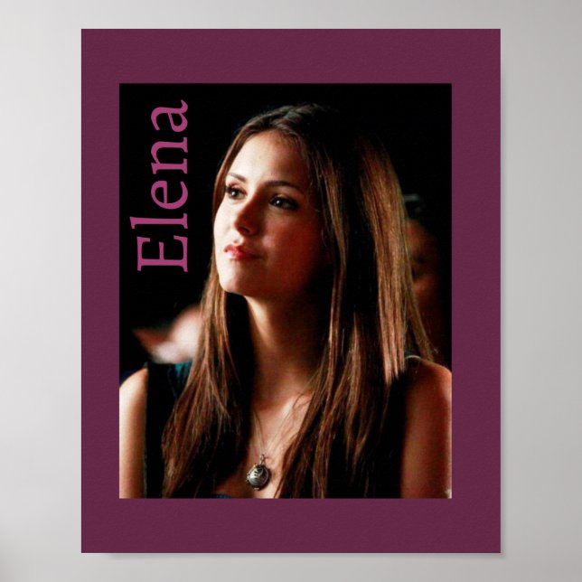 Poster Elena Gilbert (Frente)