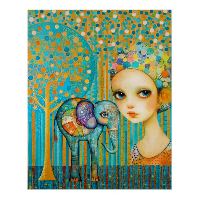 Póster Elephant Charm (Frente)