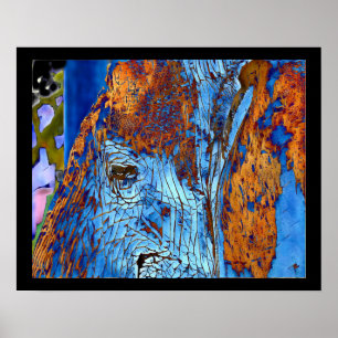 Poster Elephant Eye Fotografia Original Arte Digital