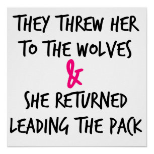 Póster Eles a jogaram na poster dos lobos