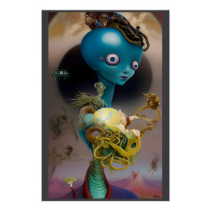 Póster Eles Dizem que Não Há Lugar para Arte Como Essa