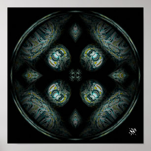 Poster Eles nos observam de cima (seres como deus/alieníg