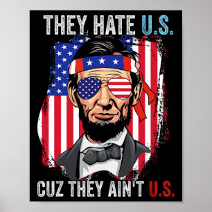 Poster Eles Nos Odeiam Porque Eles Não São Nós Dia 4 De J