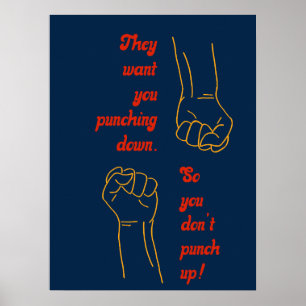 Poster Eles querem que você se renda