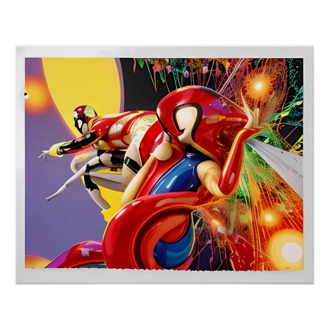 Póster Eles Tinham Suas Próprias Ideias Sobre Moda (Frente)