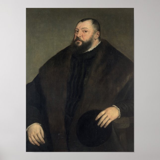 Poster Eletor Johann Freidrich ven Sachsen , 1550-51 (Frente)