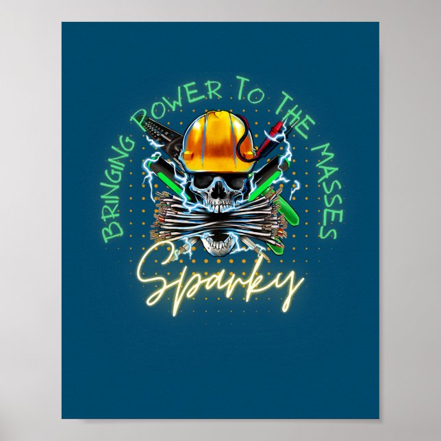 Poster Eletricidade (Frente)