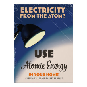 Póster Eletricidade do Atom?