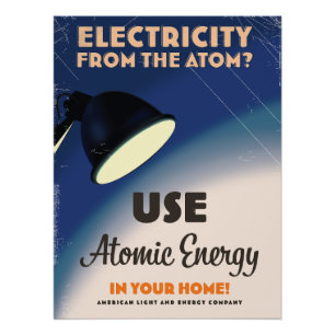 Póster Eletricidade do Atom?