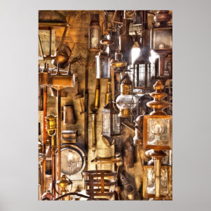 Póster Eletricista - deixe lá para ser luz!