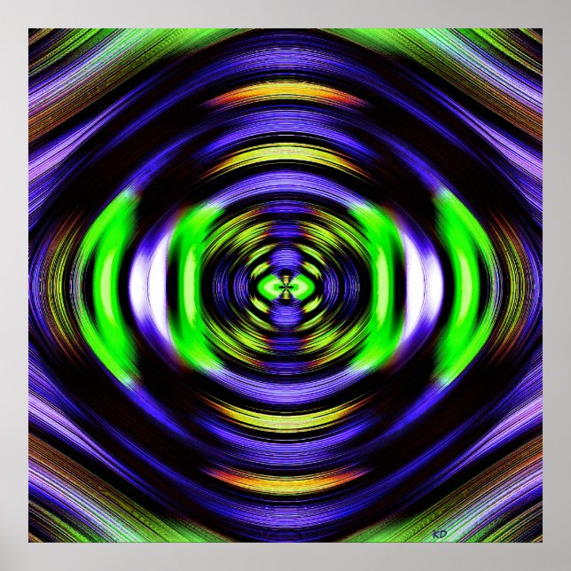 Poster elétrico da mosca (Frente)