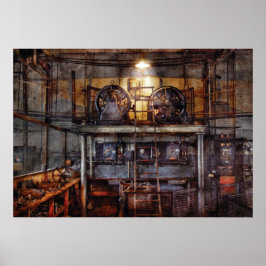 Póster Elétrico - Estação Turbine