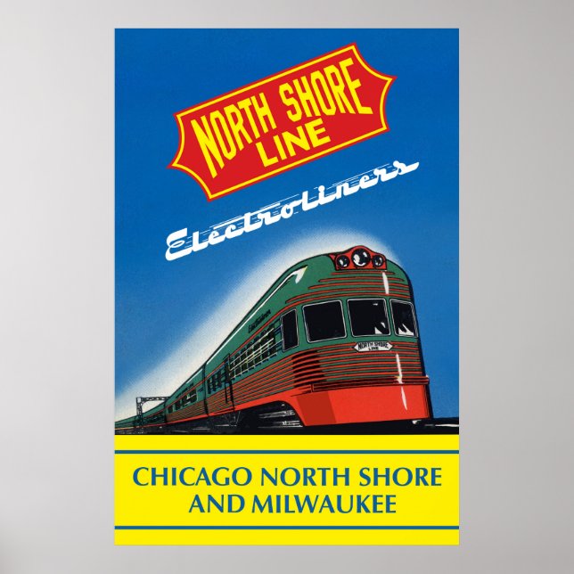 Poster Eletroliner North Shore (Frente)