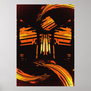 Póster Elevação acima da arte de Digitas