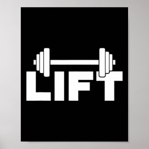 Poster Elevação da posição Elevação do punhal Gym 2