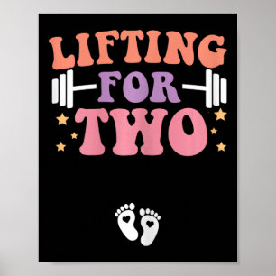 Poster Elevação Para Duas Esperanças Engraçadas De Formaç