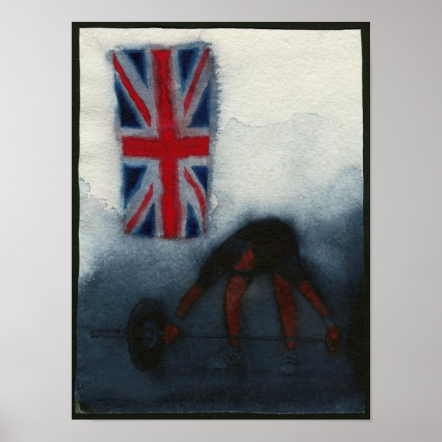 Poster Elevador de peso 2010 (Frente)