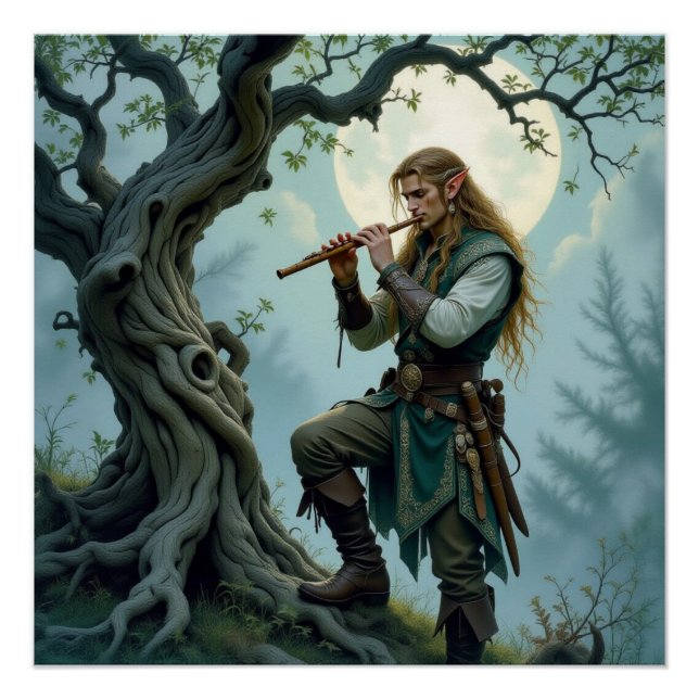 Póster Elf Flute Poster (Frente)