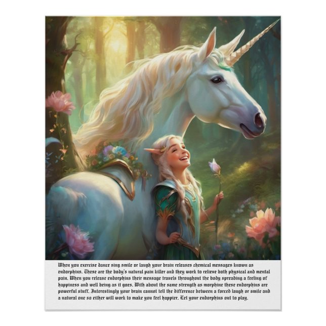 Póster Elf Laughter (Frente)