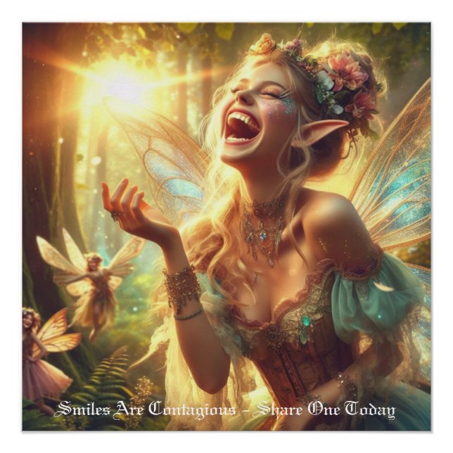 Póster Elf Laughter Poster (Frente)