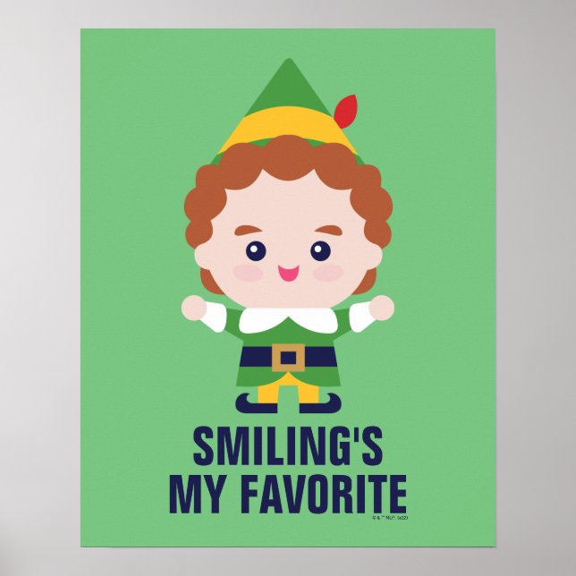 Poster Elf o Filme | Bonito Buddy (Frente)