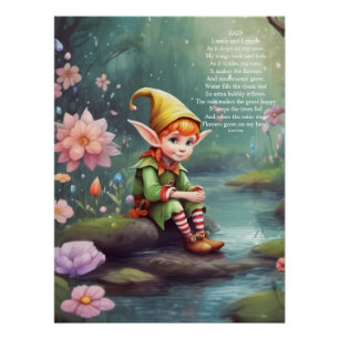 Póster Elf Rain